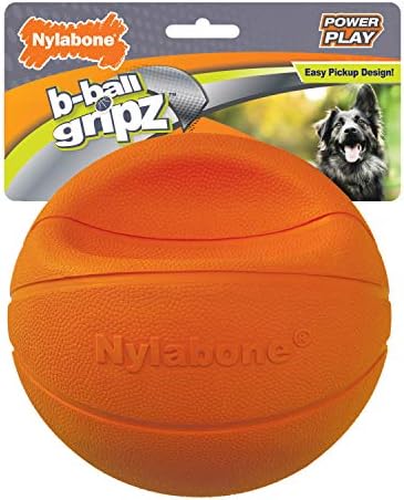 Nylabone Power Play Basketball Gripz Dog Play Toy, Large