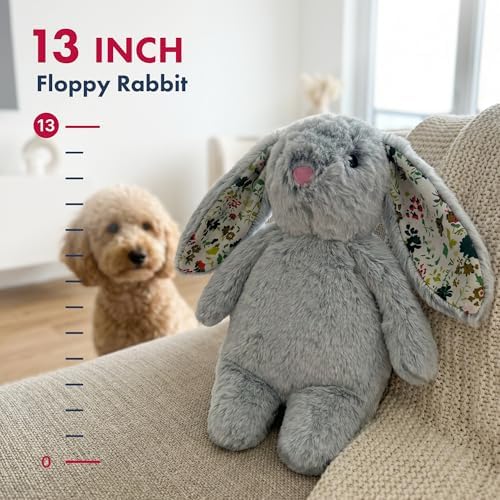 Petlou 13" Floppy Rabbit-French Blue