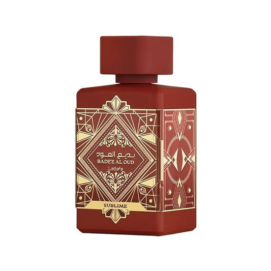 Lattafa Bade'e Al Oud Sublime - Tropical, Fruity, Fresh, Vanilla - Eau de Parfum Long-Lasting Fragrance for Unisex, 3.40 Ounce / 100 ml