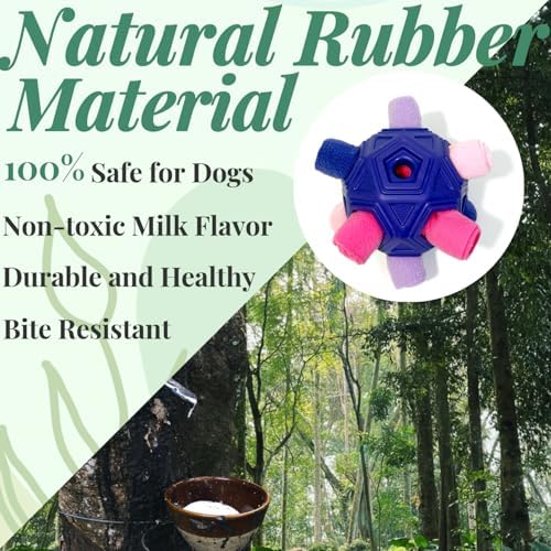 Interactive Snuffle Ball for Dog Toys Unbreakable Upgrade Ball Toy