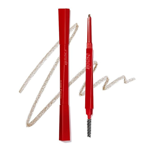 Espoir The Brow Balance Pencil #5 Light Brown | Eye Brow Pencil Quick and Easy to Draw without Clumping with Slim Triangle Shape| A Detailed and Rich Eyebrow Texture | Korean Eyebrow Makeup