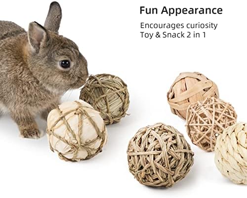Niteangel Natural Chew Activity Toys: Meets Small Pet Chewing Needs & Mood