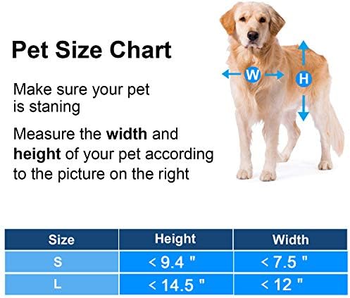 CEESC Dog Screen Door (Outer Size 14.56" x 16.92"), Lockable Pet Screen Door for Dogs & Doggie, Doggie Door for Screen Door(Large, Black)