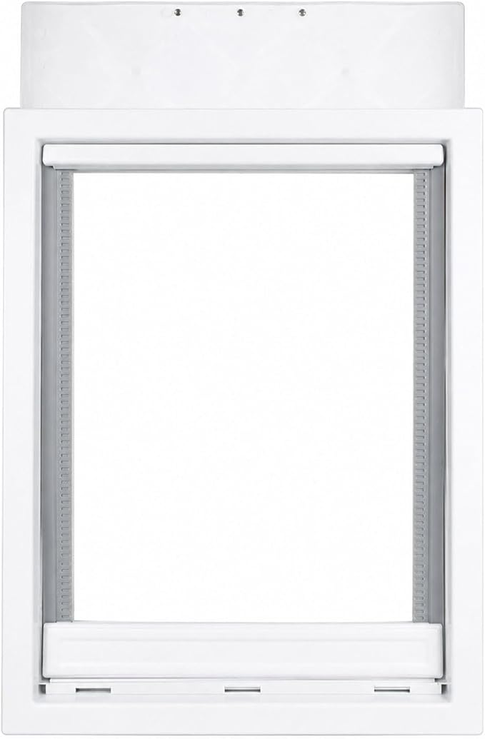 Window Smart Interior Cat Dog Sliding Small Pet Doggy Magnetic Door Insert Replacement Flap for Wall