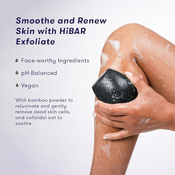 HIBAR - Clarify Solid Body Wash Bar + Maintain Shampoo Bar - Plastic, Soap and Paraben Free