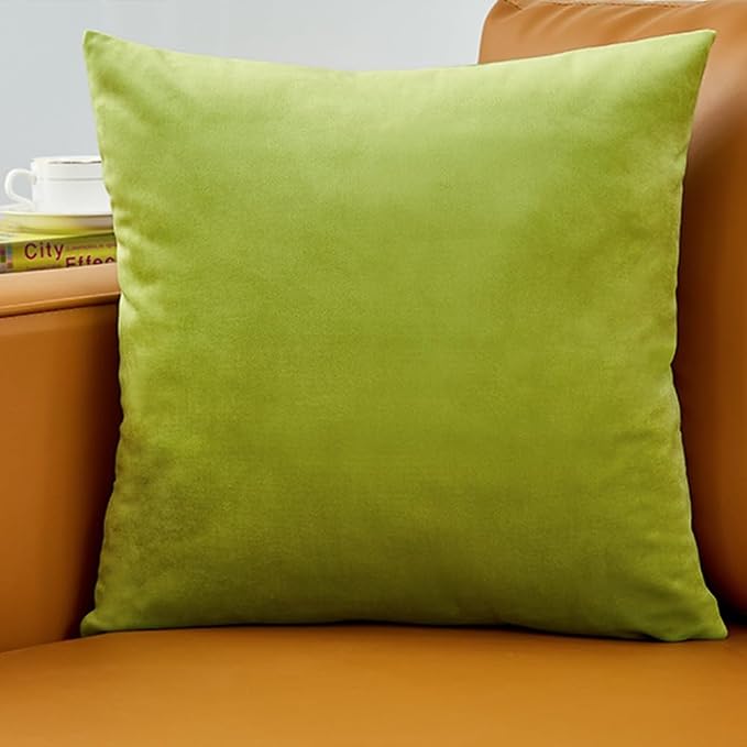 3-Piece Coordinated Throw Pillow Bundle – Combo 3 Mix Sizes and Colors Velvet Throw Pillows