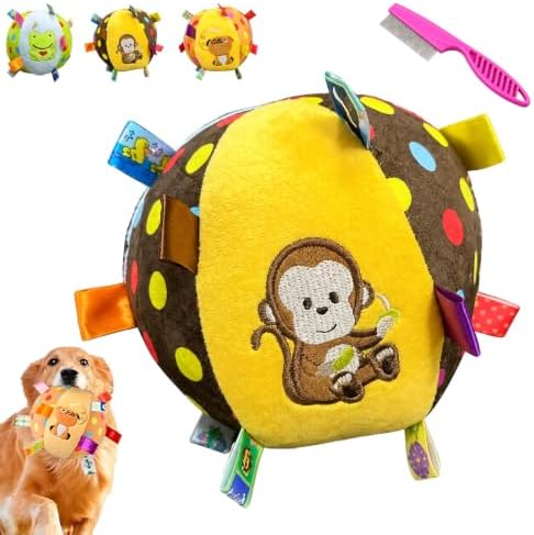 Squeaky Play Balls for Dogs,Squeaky Ball Interactive Toy，B