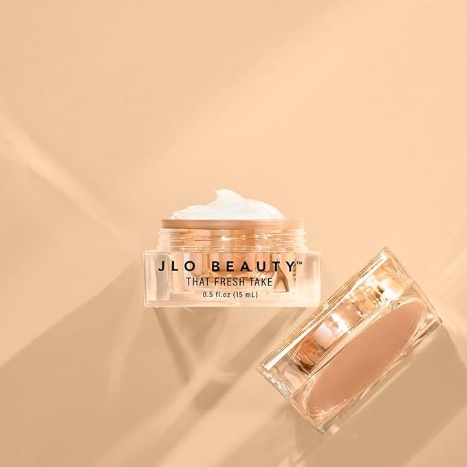 JLO BEAUTY Under Eye Cream for Women, Moisturizer with Peptides & Hyaluronic Acid, Hydrating Skin Care Cream to Help Reduce Puffiness, Dark Circles, Fine Lines & Wrinkles, That Fresh Take, 0.5 Oz