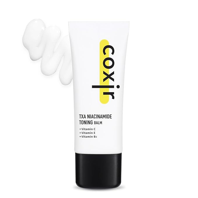coxir TXA Niacinamide Toning Balm –4% Niacinamide+3% Tranexamic Acid | Clinically Tested, No Irritation |Uneven Tone Care | Mild Deep Hydration Cream with Squalane | Korean Skincare 40ml1.35 fl.oz]