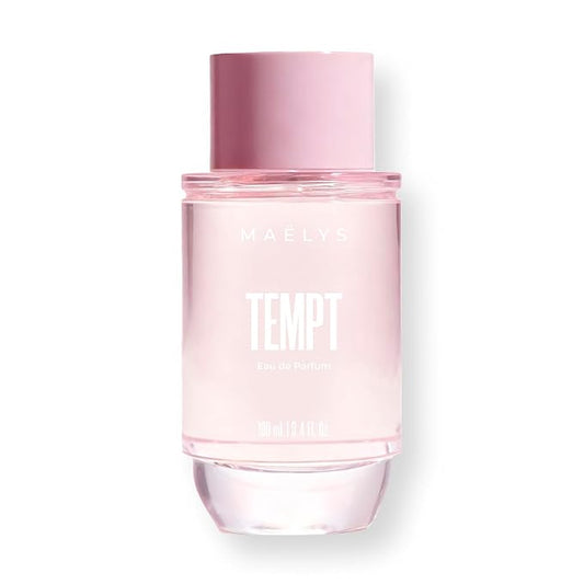 MAËLYS TEMPT Long Lasting Eau de Parfum for Women - Sparkling Citrus, Tropical Fruit & Soft Musk - Luxury Floral Fragrance (100mL)