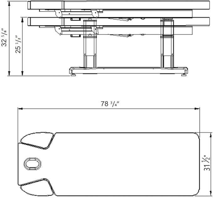 Dir Full Electric Medical Spa Treatment Bed Beauty Spa Massage Bed Chiropratic Bed Tranquility