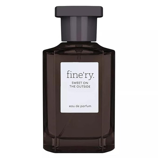 Fine'ry Vanilla Gourmand Sweet on the Outside Perfume for Women & Girls - Vanilla, Cacao Wood & Smoked Vetiver - Warm, Long-Lasting, Full Size Hair & Body Cologne Parfum Fragrance (60mL)