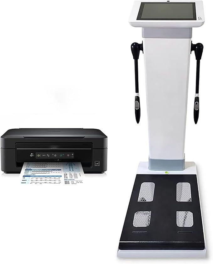 10.1 inch HD Touch Bioimpedance Analysis Machine Smart Body Composition Analyzer Measurement Analysis Fat Testing Machine Human Analyzer Intelligent Body Scanner