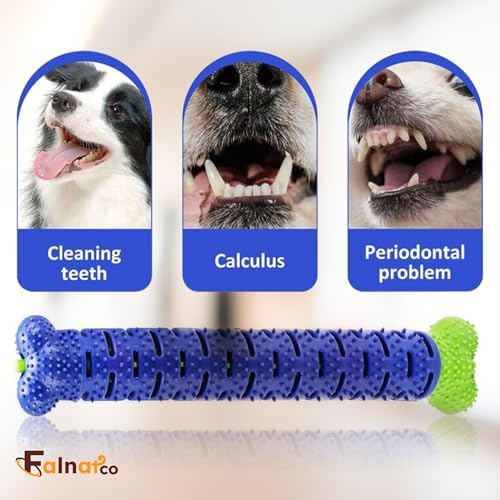 Interactive Dog Chewbrush Toothbrush Dental Care & Teeth Cleaning Chew Toy