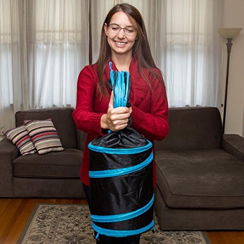 PetLike Cat Tunnel for Indoor Cats Collapsible Pop-up Pet Tube Peek Hole Hideaway Play Toys for Cats with Ball