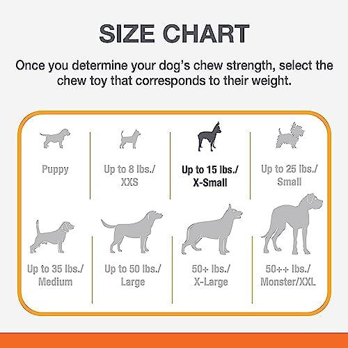 Nylabone Knuckle Bone Pop-in Treat Toy Puppy Chew Toy for Puppies, Interactive Treat Dispensing Enrichment Toys for Puppies, Long Lasting Chicken Flavor, X-Small Dogs - Up to 15 lbs (Pack of 2)