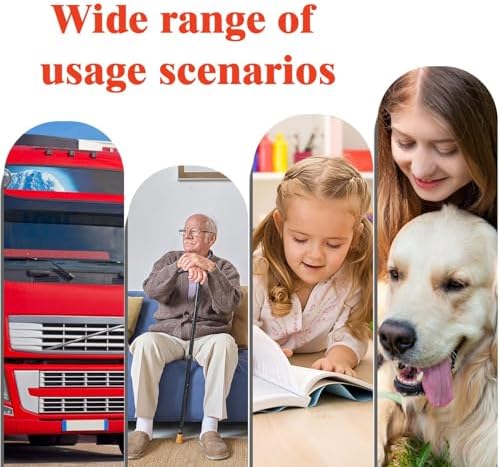 Pet GPS Tracker for Dogs & Cats - No Monthly Fee/Subscription, Free Pet Collar Included | Waterproof, Anti-Lost, Real-Time Tracking Collar | 730-Day Long Battery Life | Compatible with iOS & Android
