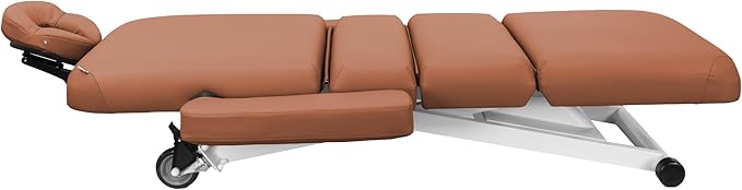 SKINACT Cleo Electric Spa Treatment Table, Facial Massage Bed ADA Compliant (Camel)