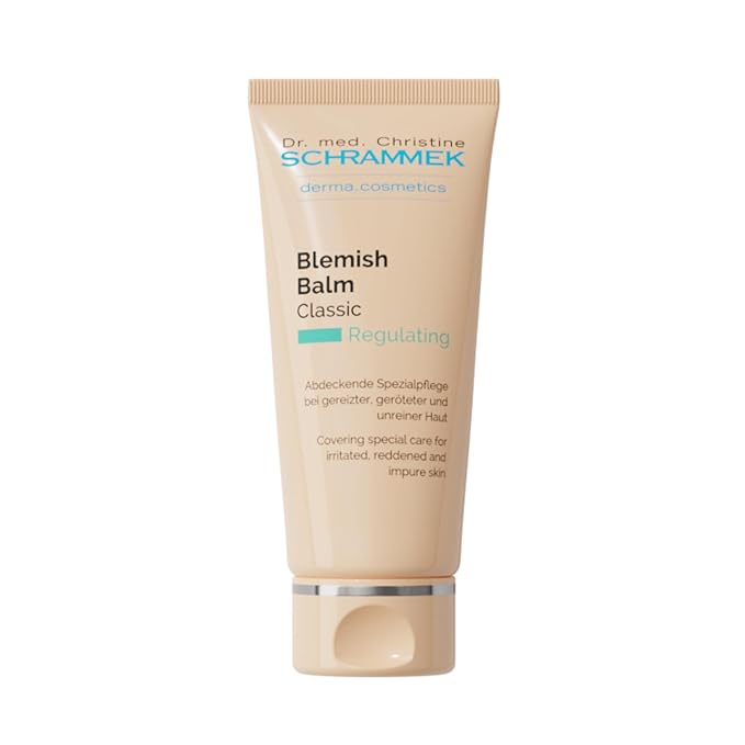Schrammek Blemish Balm Classic (1.4 fl oz) - Covering Special Care for Irritated, Reddened & Impure Skin - The Original since 1967 - BB Cream - Tinted Face Moisturizer - Facial Skin Care - Dr