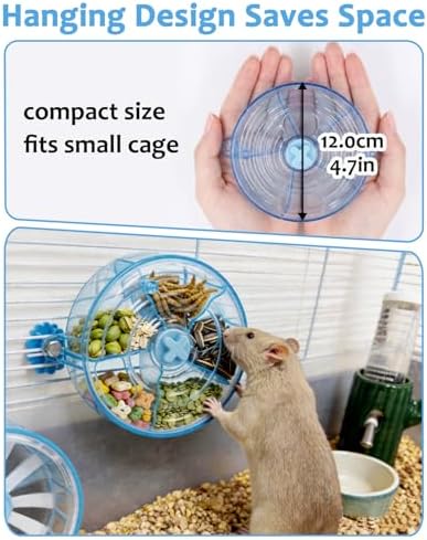 Rotating Rat Foraging Toy, Boosts Mental & Digestive Health