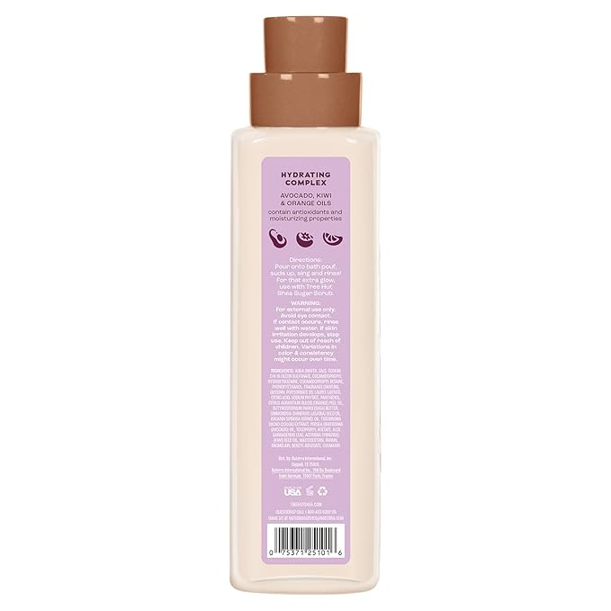 Tree Hut Cinnamon Dolce Foaming Gel Body Wash, Mothers Day Gifts, Hydrating & Moisturizing Shower Gel for Soft, Smooth, Radiant Skin, Cozy Café Scent, 18 fl oz