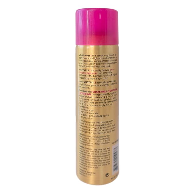 STYLE EDIT MEDIUM BLONDE Root Concealer Touch Up Spray | Instantly Covers Grey Roots | Professional Salon Quality Cover Up Hair Products for Women |4 Ounce (Pack of 1)