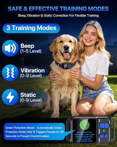 GPS Wireless Dog Fence System,Electric Fence for Dogs,2 Boundaries Modes