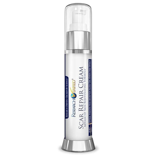 Research Verified Scar Repair Cream - 1 Bottle - Vegan-friendly - Made In USA