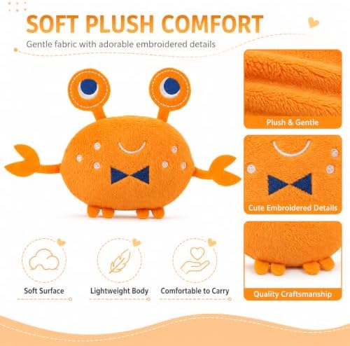 3-in-1 Interactive Squeaky Dog Toy – Plush Chew Toy with Crinkle Sounds for Small, Medium & Large Dogs