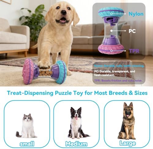 MateeyLife Interactive Dog Puzzle Toy for Small Medium Large Dogs