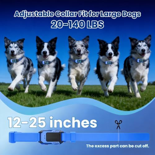 GPS Shapeable Wireless Dog Fence, Custom Boundary for Irregular Yards — No Dig, Standalone, Waterproof (Black, 1 Collar)