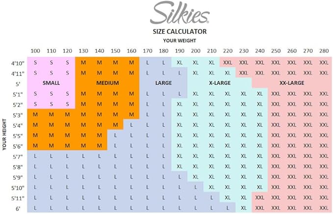 Silkies Women's Control Top Pantyhose with Run Resistant, Light Support Legs (2 Pair Pack)