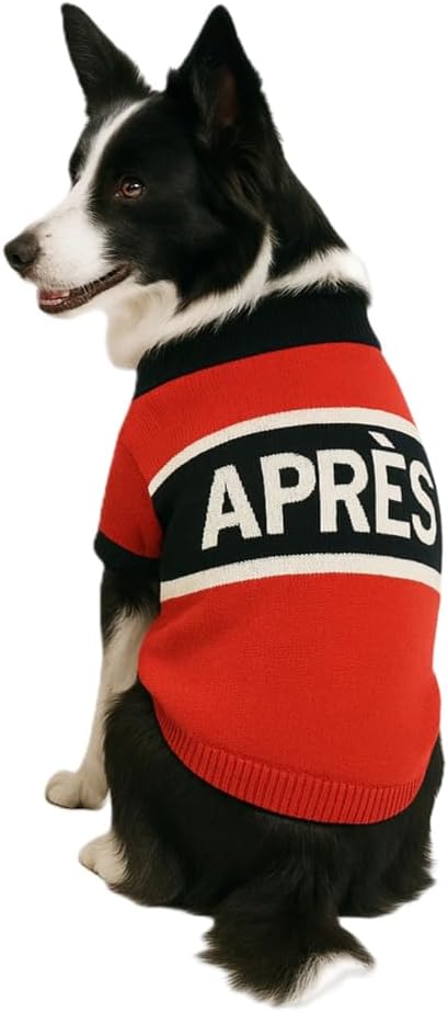 Everything Chic Luxury Dog Sweater – Soft Knit Designer Pet Outfit for Small Dogs & Puppies, XS–L, Stylish Warm Clothing for Yorkies, Chihuahuas, Dachshunds, Maltese, French Bulldog