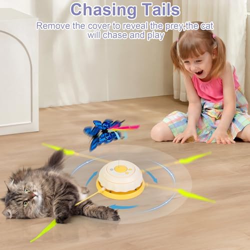 Interactive Cat Toys for Indoor Cats, Kitten Toys for Indoor Kittens,Pink