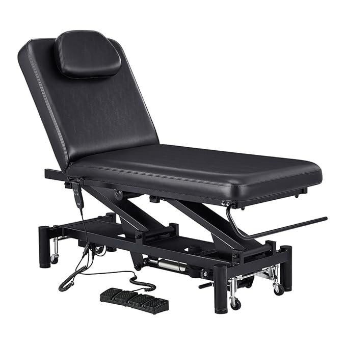 Spa Full Electrical Facial Beauty Bed Spa All Purpose Massage Table Medical Examination Bed with 2 Motors MAR EGEO