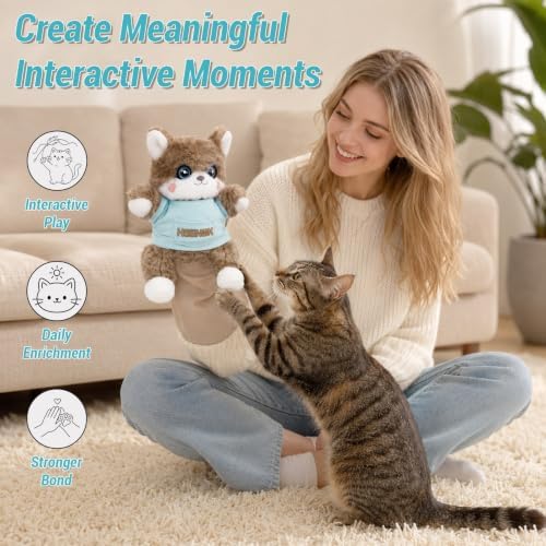 Wearable Cat Wrestling Glove Puppet