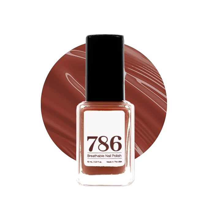 786 Cosmetics Breathable Nail Polish - Vegan, Cruelty-Free, Fast-Drying (Uluru)