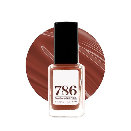 786 Cosmetics Breathable Nail Polish - Vegan, Cruelty-Free, Fast-Drying (Uluru)