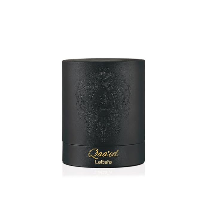 Lattafa Qaaed - Spicy, Woody, Oud, Leather - Eau de Parfum Long-Lasting Fragrance for Men, 3.4 Ounce / 100 ml
