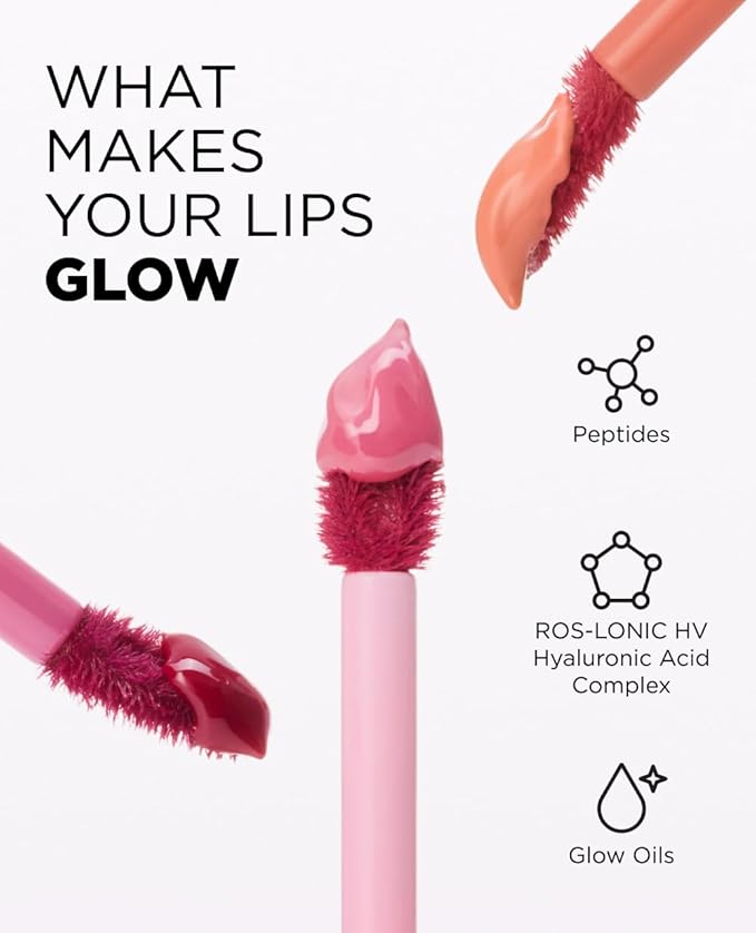 EITHER& Dewy Syrup Tint 06 – Heart Attack | Vibrant & Fresh Color Lip Tint, All-Day Juicy Glow, Smudge-Proof, Hydrating, Long-Lasting, Non-Sticky Formula (4.3g)