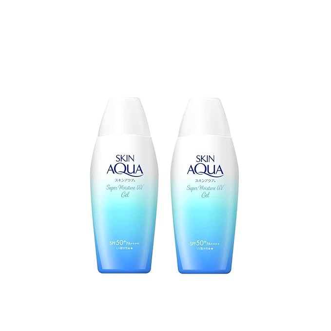 Skin Aqua UV Super Moisture Gel Hydrating Sunscreen SPF50+/PA++++ - 110g - Pack of 2