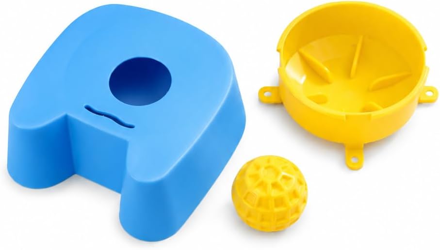 Slow Feeder Dog Bowl with Rolling Ball, Dog Lick Bowl for Yogurt & Peanut Butter, Liquid Treat Dispenser, Anti Choking Enrichment Toy for Small Medium Large Dogs Lick Sphere