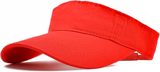 ANDICEQY Sports Sun Visor Hat, Sun Hat Visors for Women and Men for Outdoor | Adjustable Sun Visor Hats, Lightweight & Breathable, Cotton, Ideal for Running, Tennis, Golf, Outdoor Sports and Beach