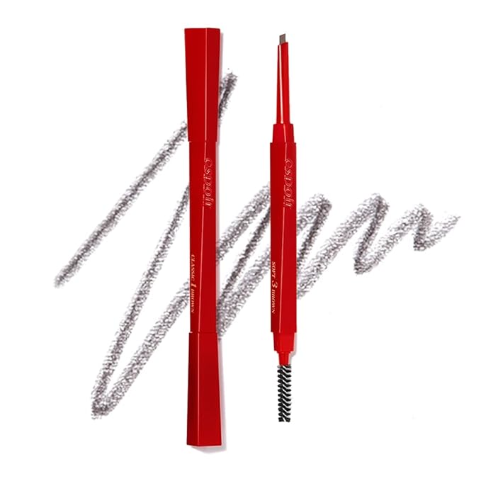 Espoir The Brow Balance Pencil #2 Cool Gray | Eye Brow Pencil that's Natural and Easy to Draw without Clumping | A Detailed and Rich Eyebrow Texture | Korean Makeup