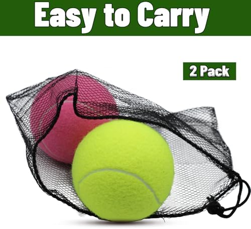 Magicorange Large Tennis Balls for Dogs, 2 Pack 4 Inch Big Tennis Ball