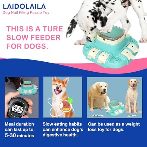 Feeding Vessels for Pets,Dog Puzzle Toy - Interactive IQ Training & Mental Stimulating Dog Enrichment Toys for All Breeds