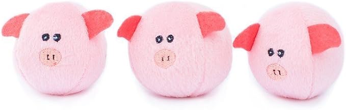 ZippyPaws Burrow Interactive Dog & Puppy Toys for Boredom - Pig Barn