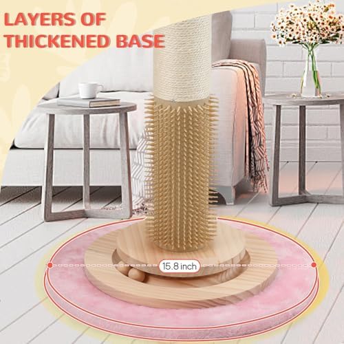 45'' Tall Cat Scratching Post Tree,Heavy Duty Scratcher for Indoor