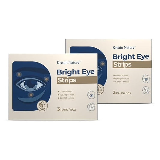 Under Eye Patches, Bright Eye Mask with Lutein for Dark Circles & Puffy Eyes, Ideal Eye Treatment Skin Care Gift for Women & Men, 2 Pack