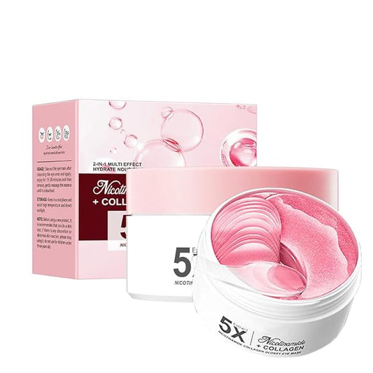 Under Eye Patches (40 Pairs), Under Eye Mask Pads for Puffy Eyes,Dark Circles,Bags & Wrinkles with Collagen & Hyaluronic Acid,Revitalises & Refreshes Skin,Eye Skin Care Gift Set for Men & Women